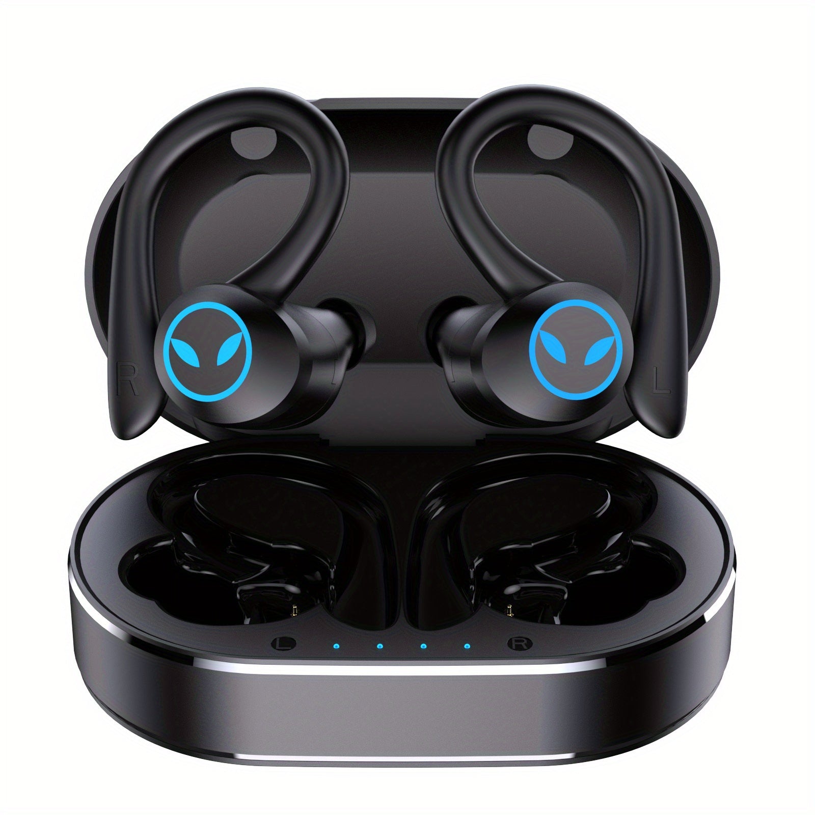Wireless Sport Earbuds with Ear Hook | Waterproof & Touch Control