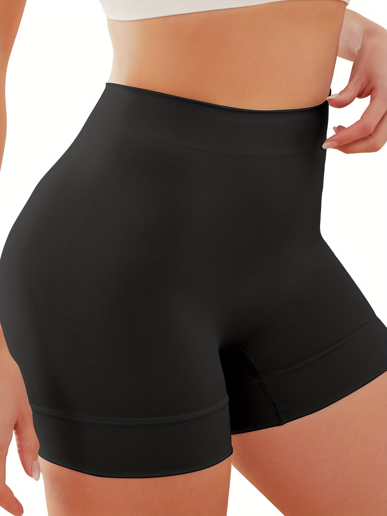 Women's High-Support Seamless Shaping Shorts | Tummy Control & Thigh Slimming Shorts