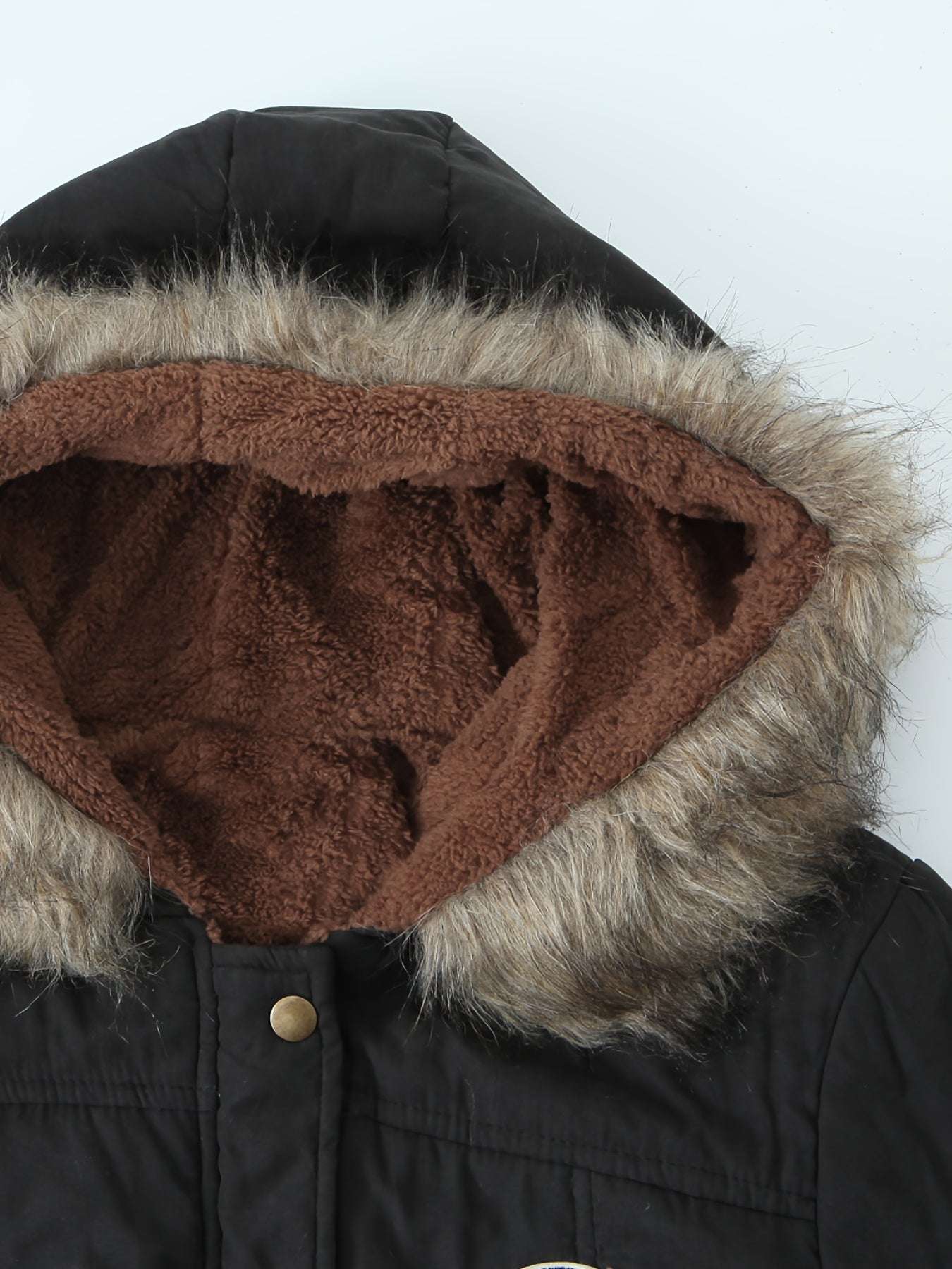 Women heavy duty hooded winter coat