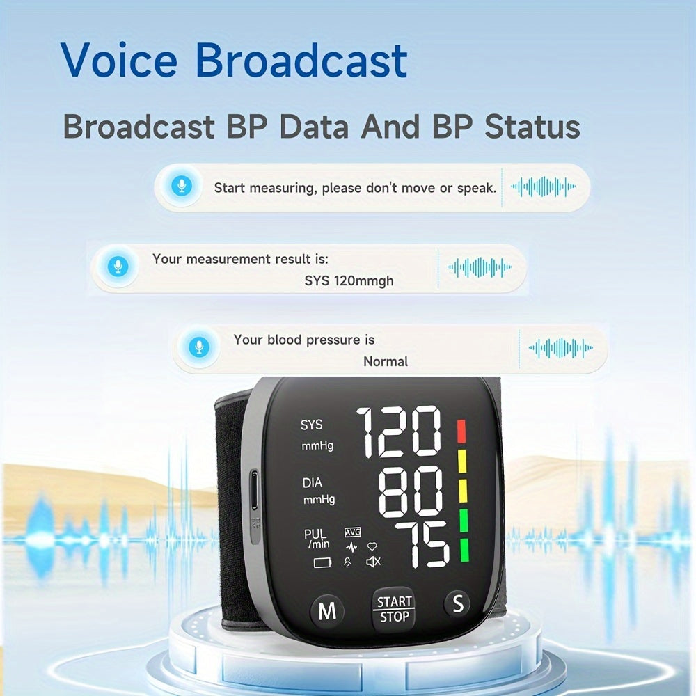 AccurateCare Wrist Blood Pressure Monitor