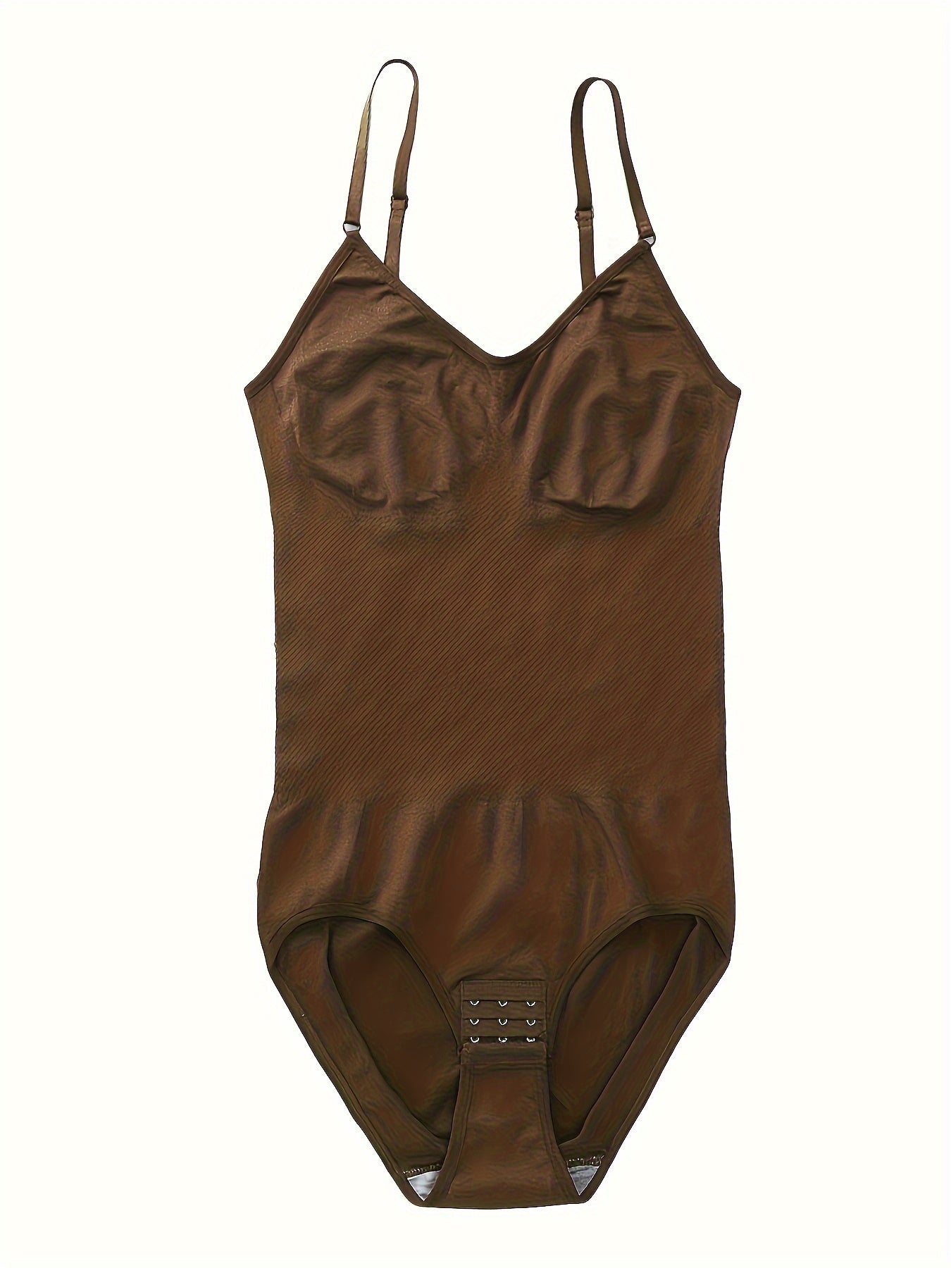 Women's Slimming Bodysuit - Boat Neck Shapewear with Snap Crotch