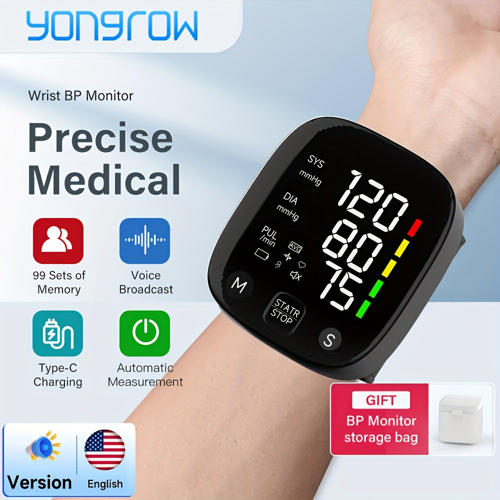 AccurateCare Wrist Blood Pressure Monitor
