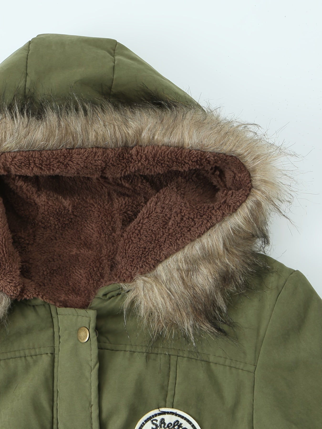 Women heavy duty hooded winter coat