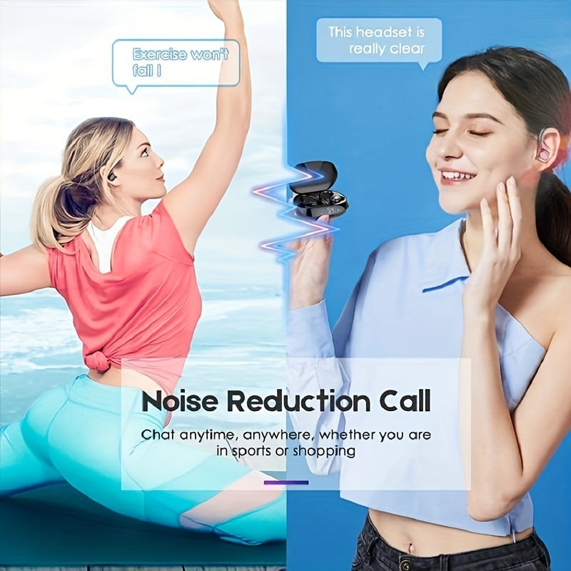 ANKRIYUL True Wireless Earbuds | Sport-Friendly, Touch Control, USB-C LED Case