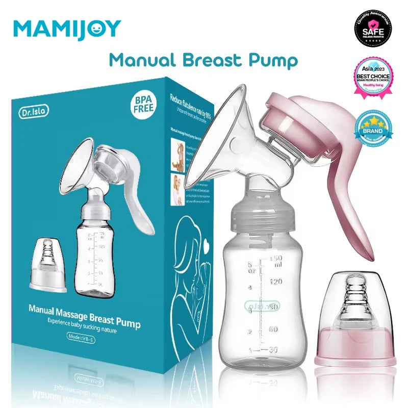 MAMIJOY  Breast Pump Baby Nipple Manual