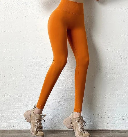 Women's High-Waist Seamless Leggings - Butt Lifting & Push-Up Yoga Pants