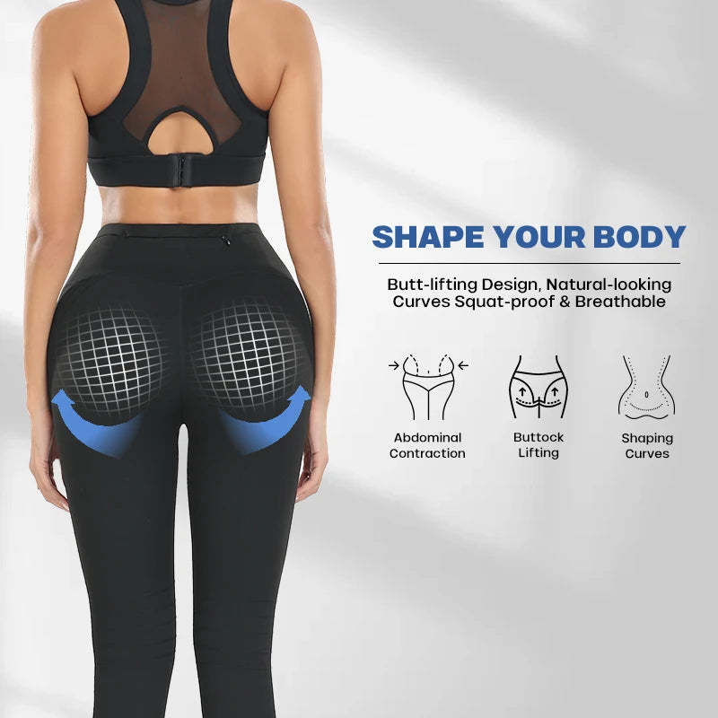 High Waist Scrunch Butt Yoga Pants Leggings