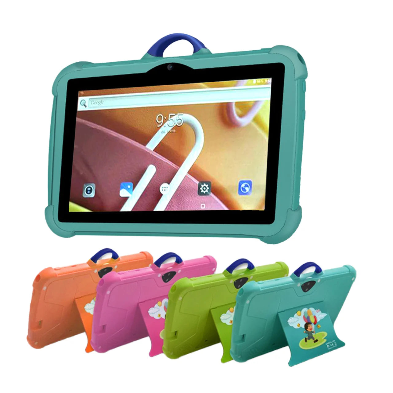  7-Inch Educational Tablet for Kids Android 13 WiFi  HD