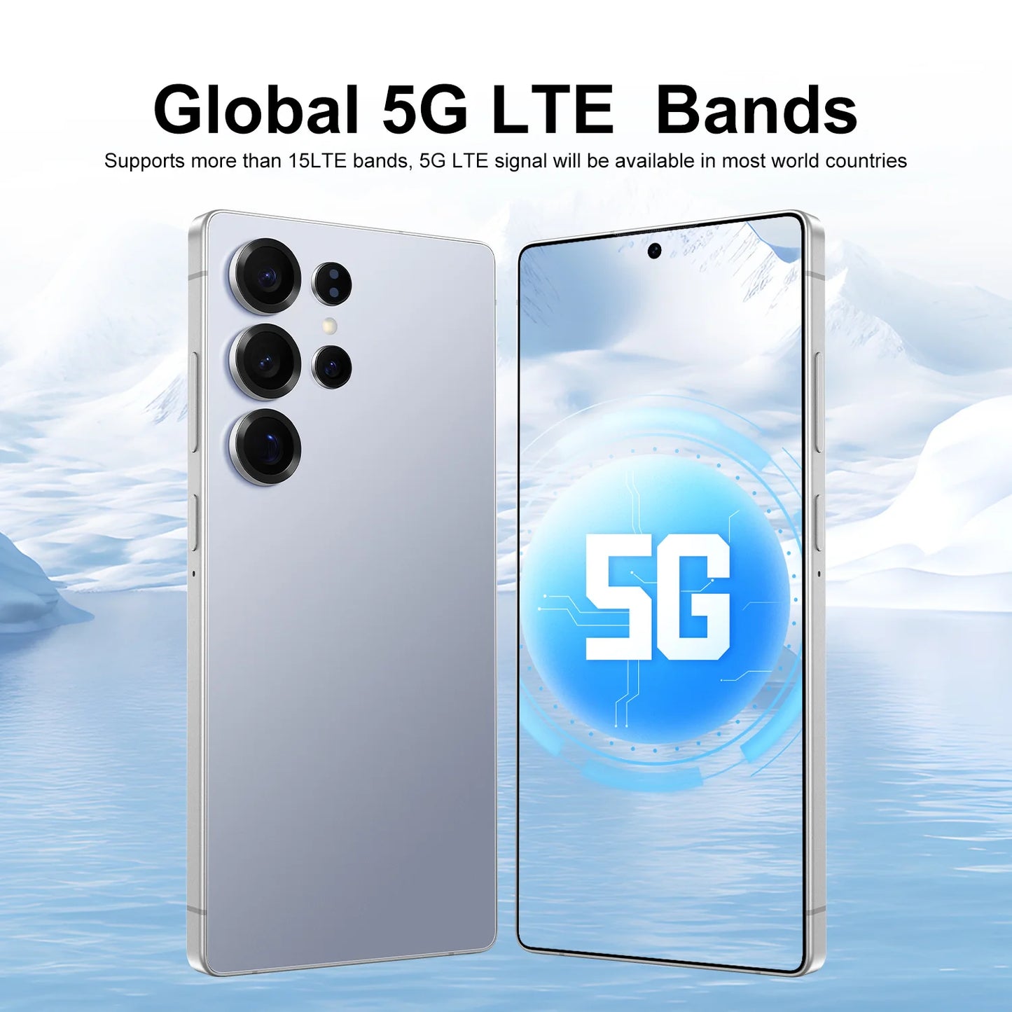 2025 Online Retailer Ultra Original Unlock 7.3 Inch 12GB+512GB Android 5G Smartphone S25 S-Pen 4G 5G WIFI Mobile Phones 8000mAh