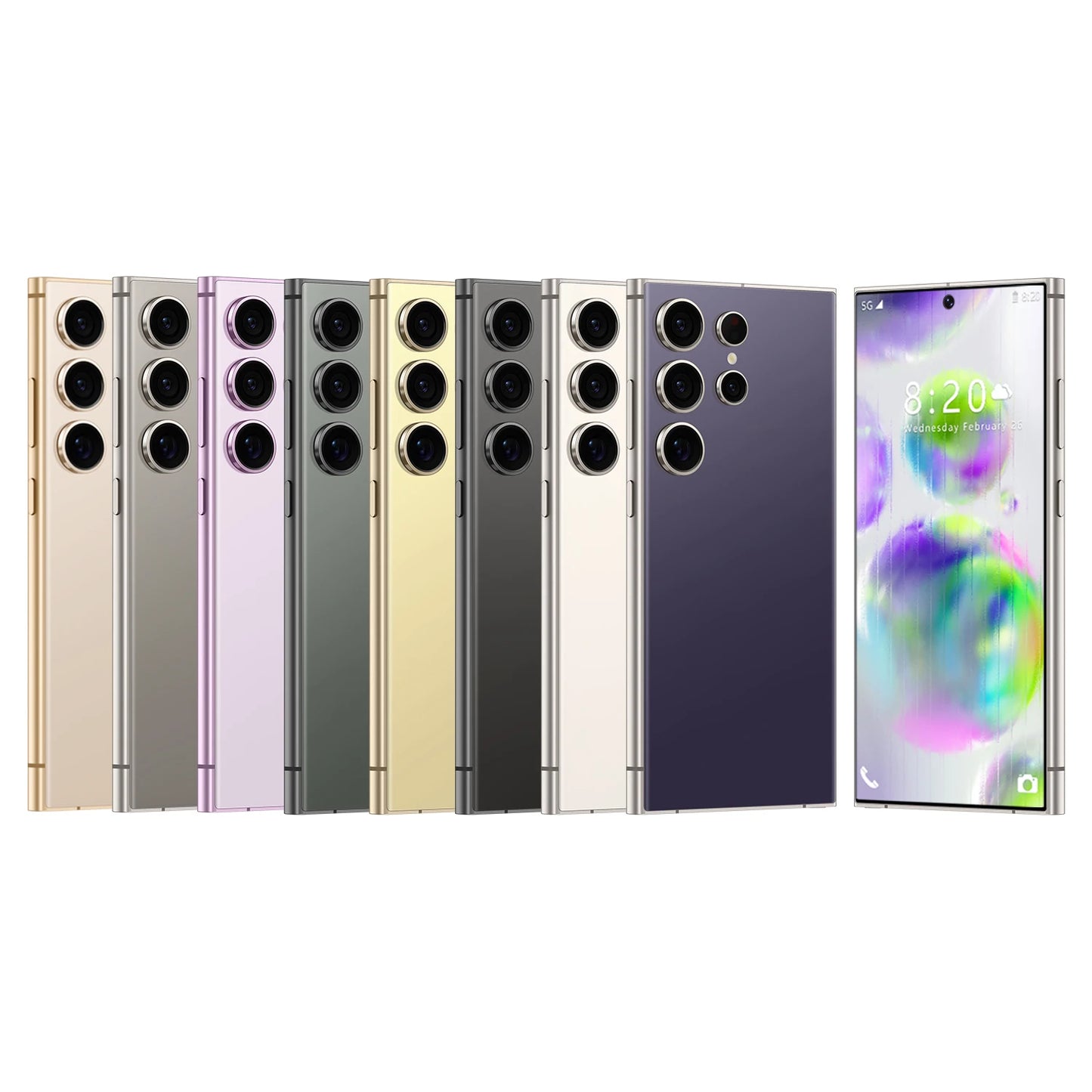 Ultra S24 Smartphone Android 16GB+1B 6.7 Inch Original Unlock OLED Screen Dual SIM 5G Mobile Phones Global Version CDMA