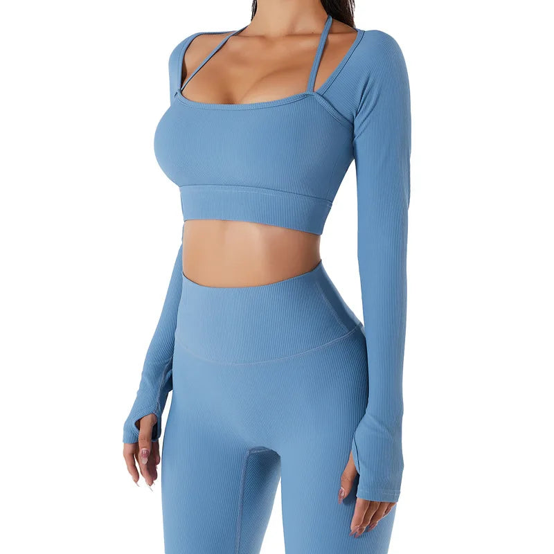 Custom Women's 2-Piece Workout Set - Gym Shirt & Sports Shorts