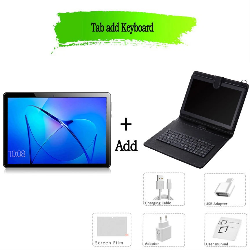 10.1 Inch Tablet Android 11  6GB RAM 128GB ROM 3G 4G