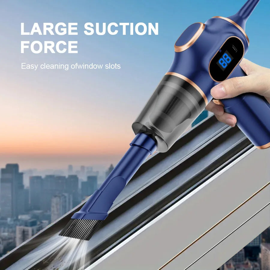 ABS High-Power Wireless Car Vacuum Cleane