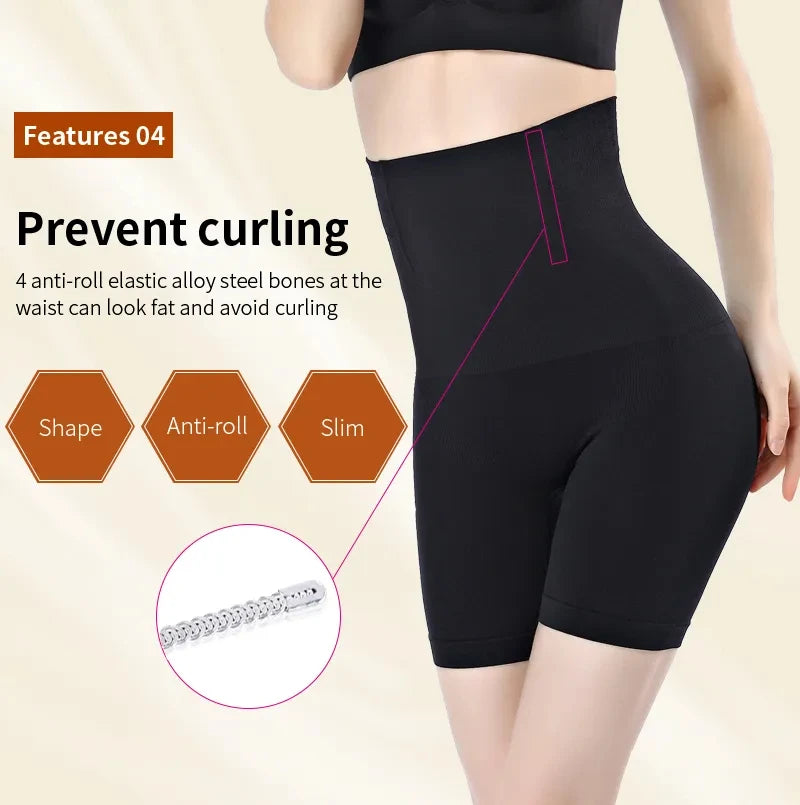 Buttocks Lifting Body Shaping Pants Slim Shorts Waist Trainer