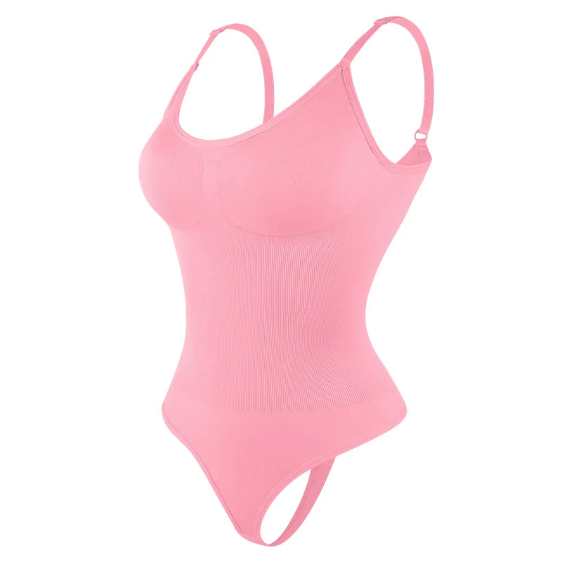 Full Body Shaper | All-in-One Slimming Bodysuit with Thong Back
