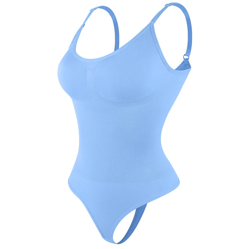 Full Body Shaper | All-in-One Slimming Bodysuit with Thong Back