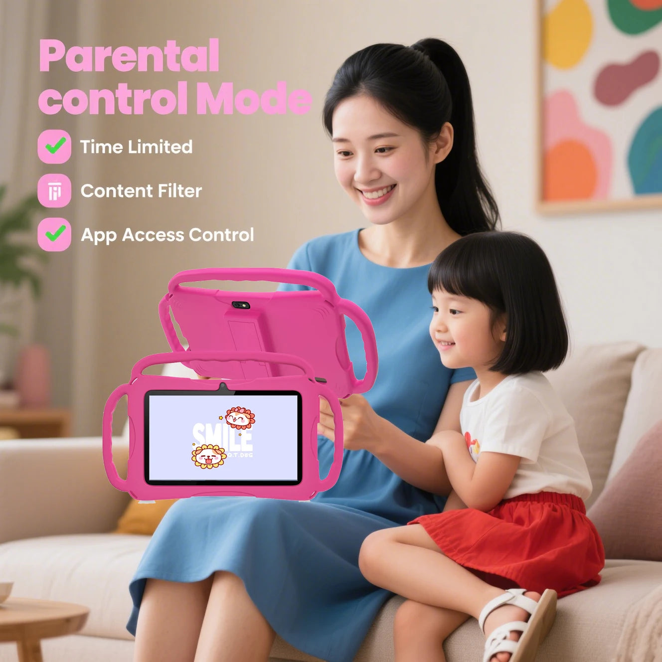 7 Inch Children's Android 5G WIFI 32GB Portable Mini Tablets
