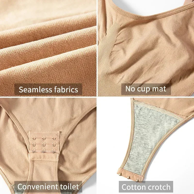 Seamless Full Body Shaper | Tummy Control & Butt Lifting Bodysuit