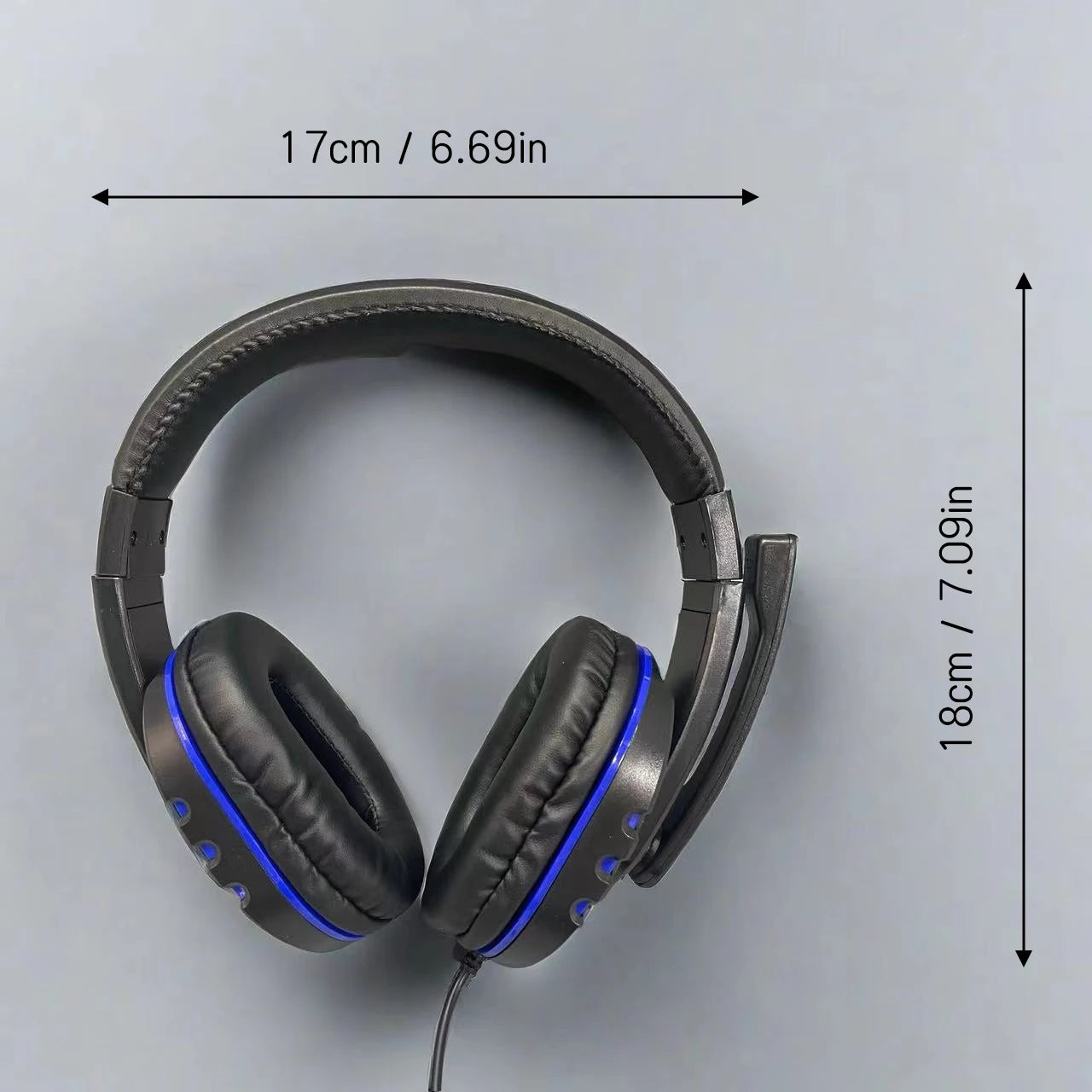 7260 Pro Wired Headset - Multi-Platform Compatible for Office, Study & Gaming