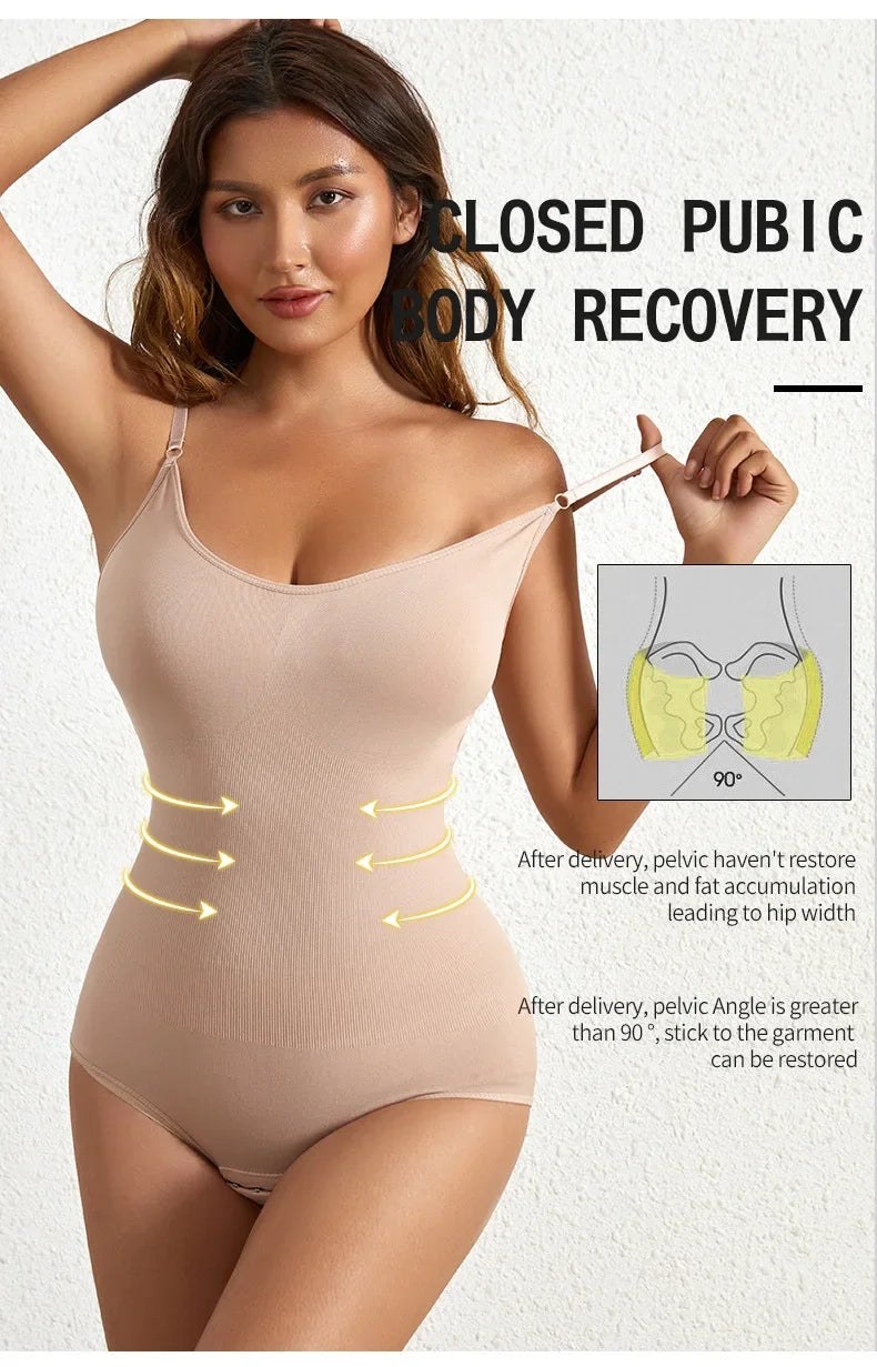 Seamless Full Body Shaper | Tummy Control & Butt Lifting Bodysuit