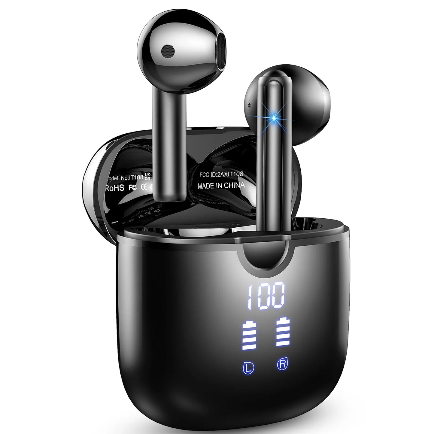 Wireless Earbuds with 40H Playtime | ENC Noise Cancellation for Clear Calls