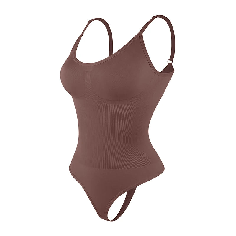 Full Body Shaper | All-in-One Slimming Bodysuit with Thong Back
