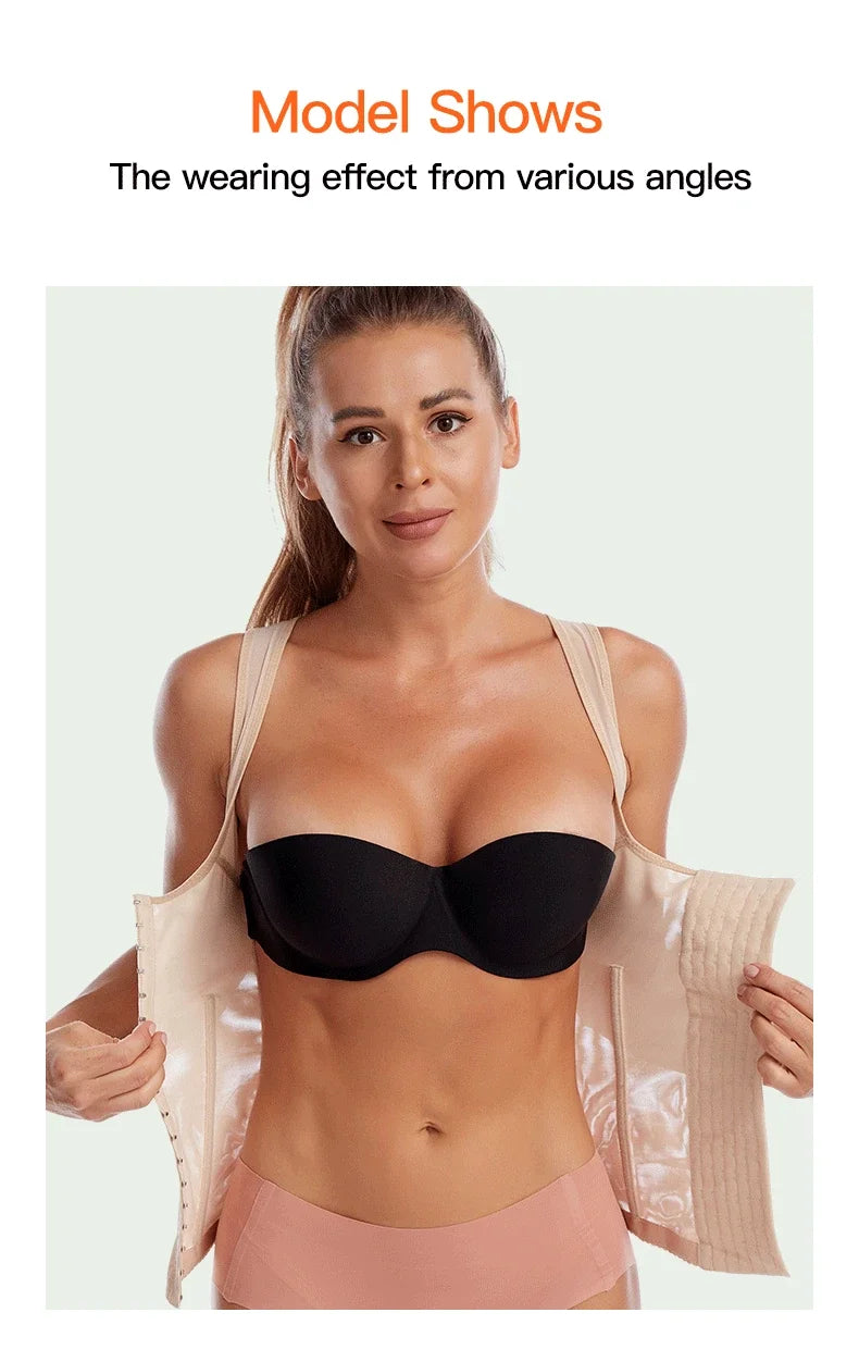 Woman Flat Belly Waist Trainer Body Shaper