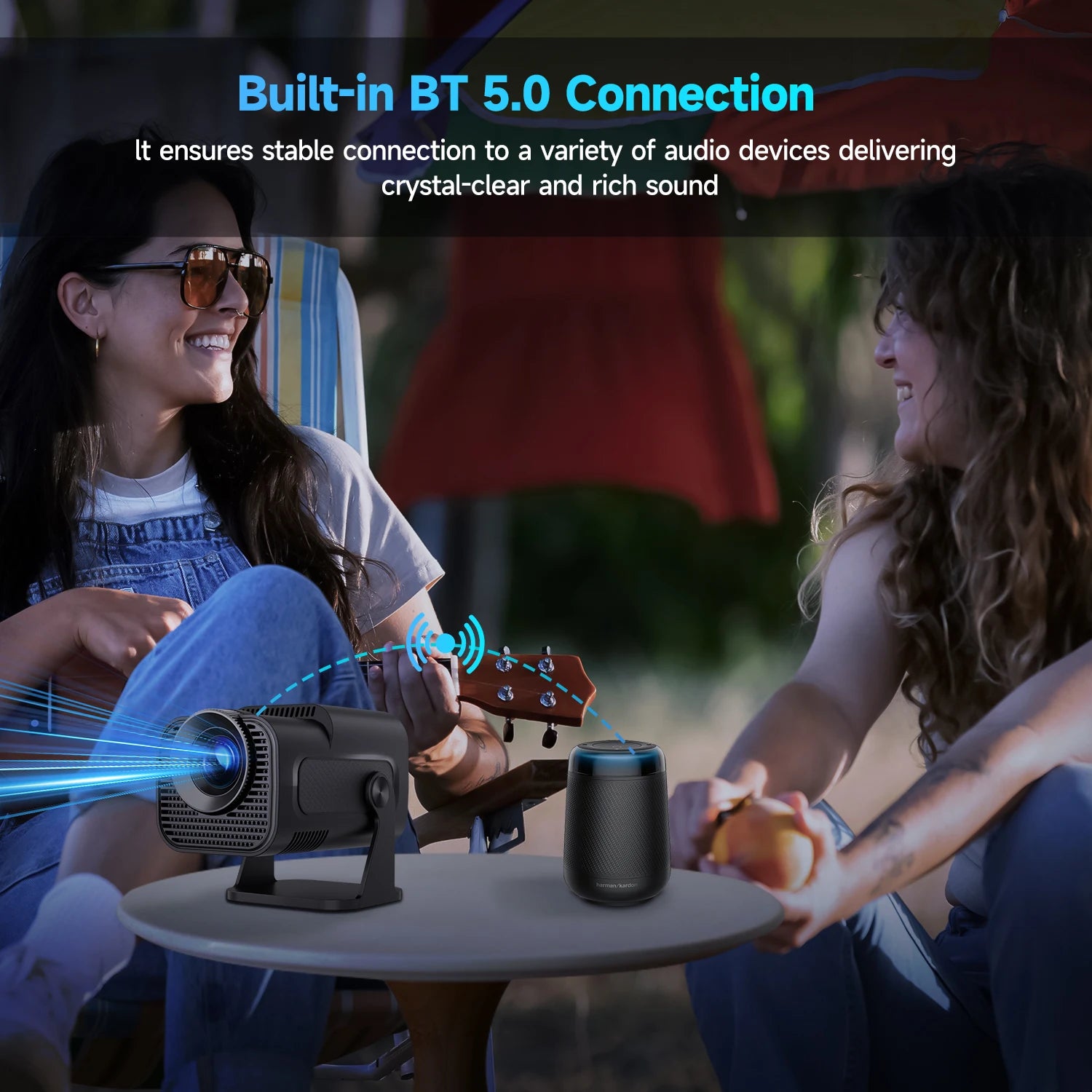 Magcubic HY320 Native 720P Android 11 Smart Projector