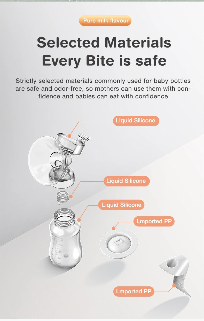 MAMIJOY  Breast Pump Baby Nipple Manual