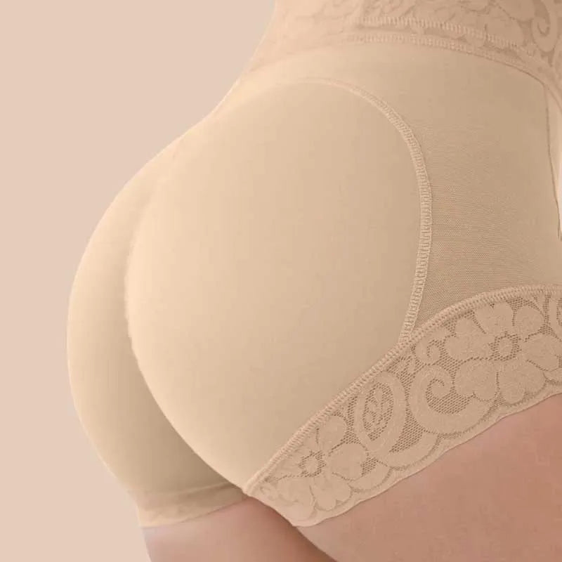 High-Waist Shaping  Tummy Butt Lift Control Shorts
