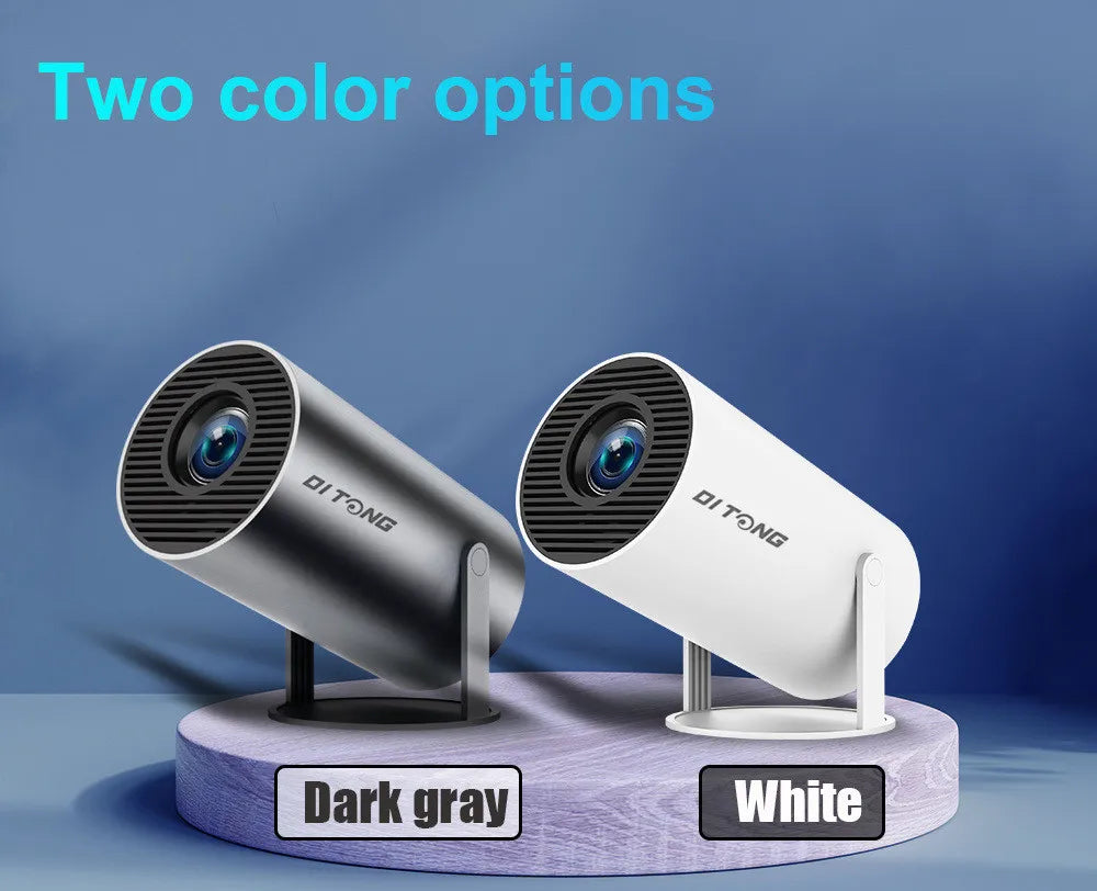 DITONG HY300 Plus HD Projector portatil 4K 1280x720P Android