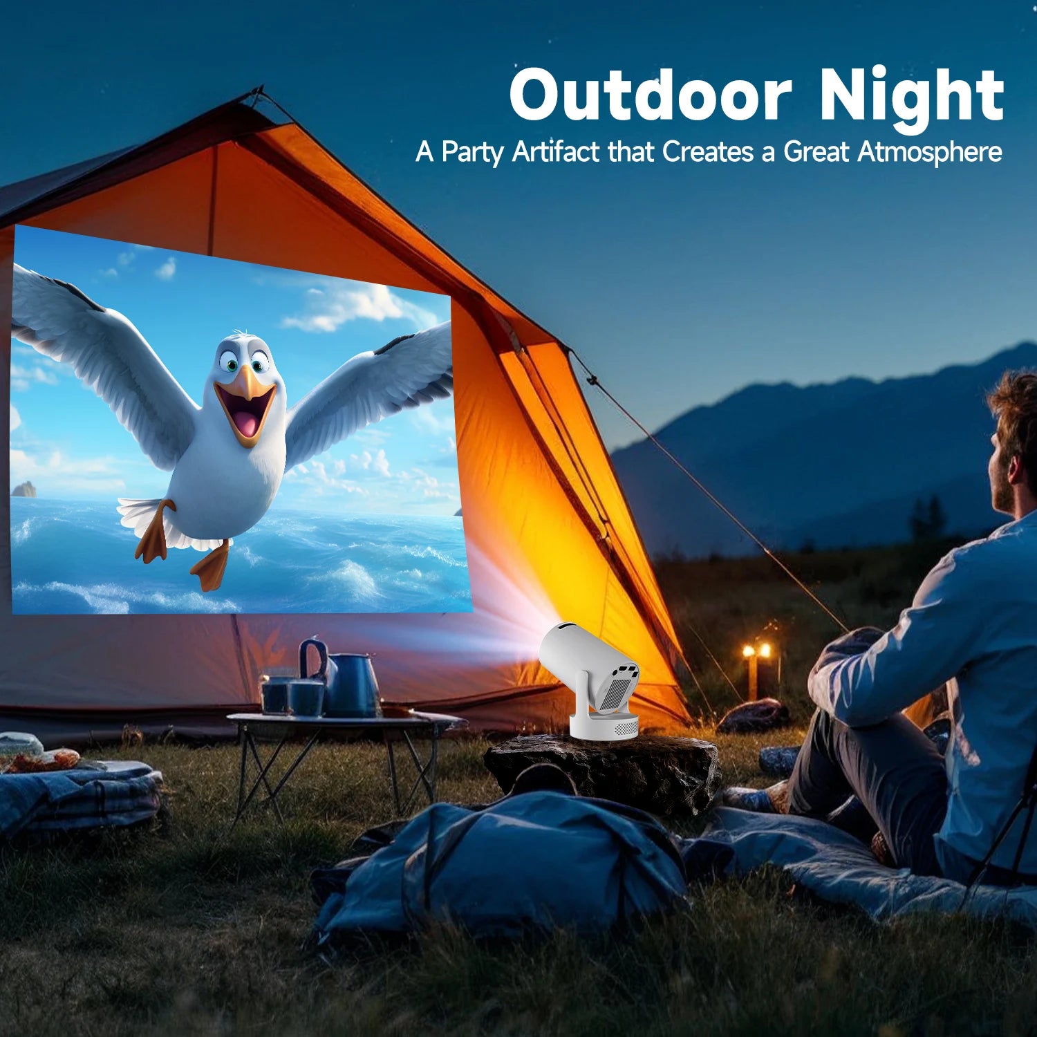 Magcubic HY300 Pro+: Your Smart 720P Home Cinema