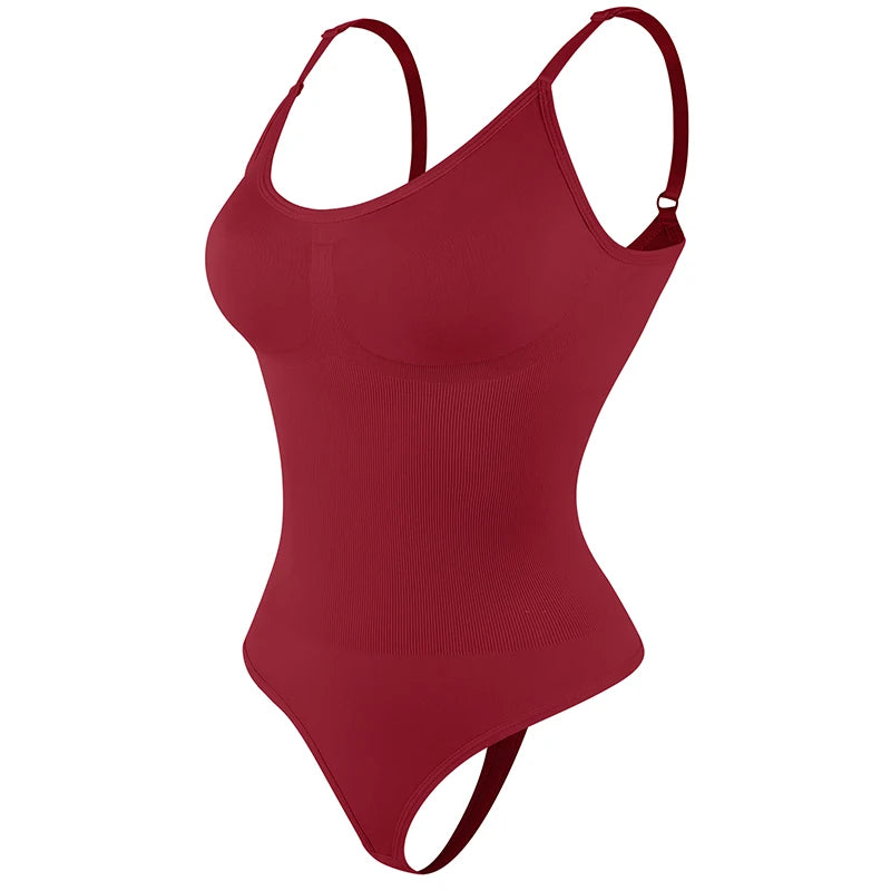 Full Body Shaper | All-in-One Slimming Bodysuit with Thong Back
