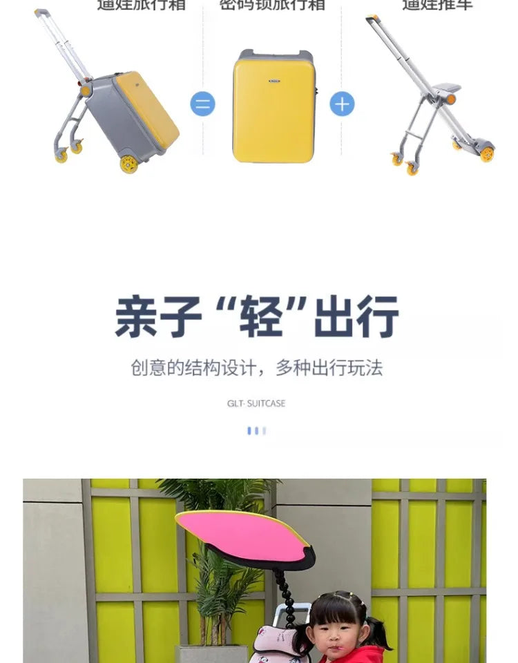 Hard Shell Kids Stroller Travel Suitcase