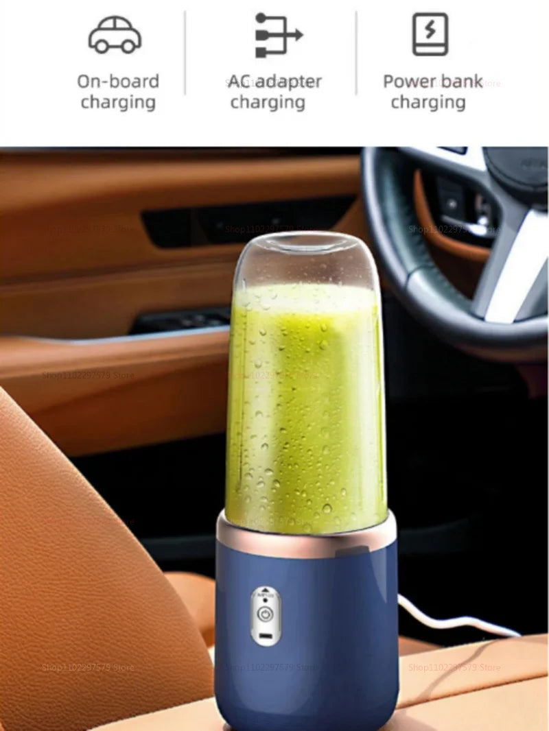 Compact Handheld Blender with 1000ml BPA-Free Cup, USB Rechargeable