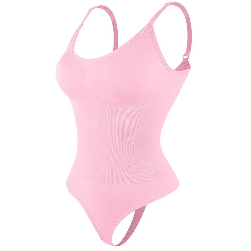 Full Body Shaper | All-in-One Slimming Bodysuit with Thong Back