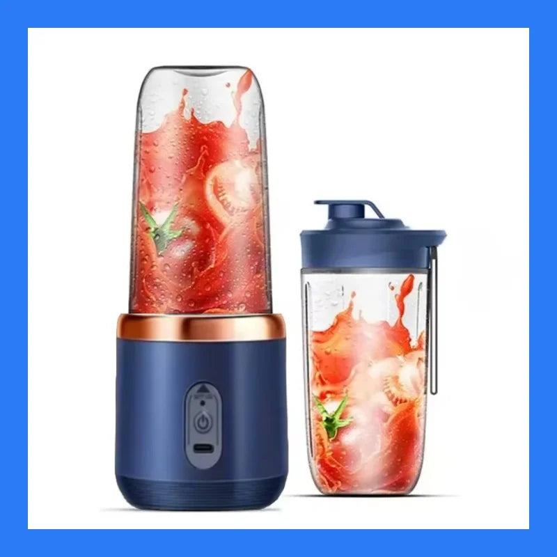 Compact Handheld Blender with 1000ml BPA-Free Cup, USB Rechargeable