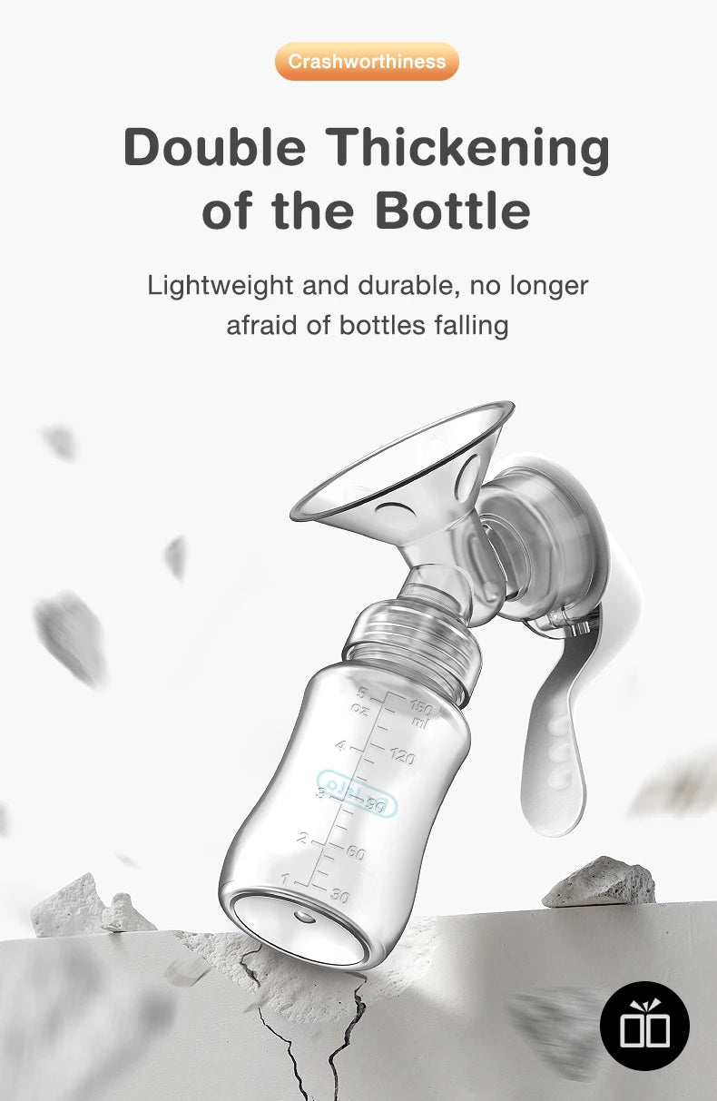 MAMIJOY  Breast Pump Baby Nipple Manual