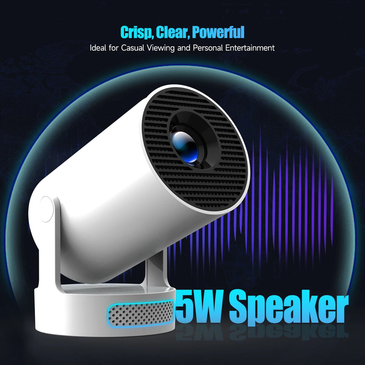 Magcubic Projector Android 11 4K 1280*720P HY300 Pro + Dual Wifi