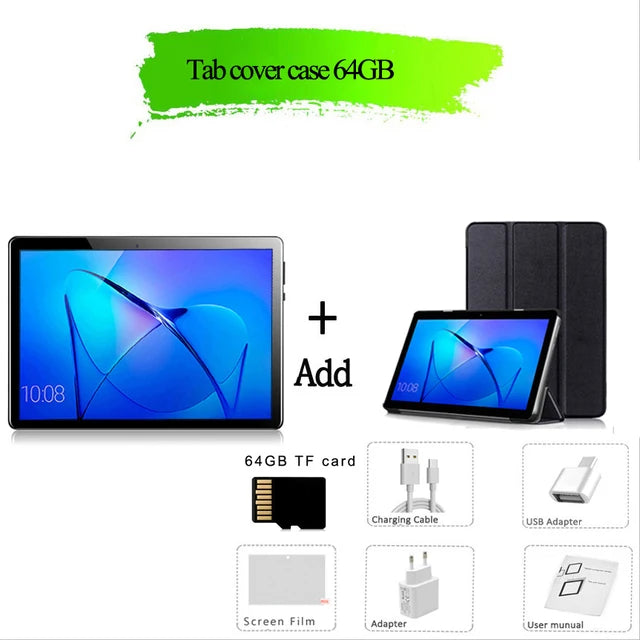 10.1 Inch Tablet Android 11  6GB RAM 128GB ROM 3G 4G