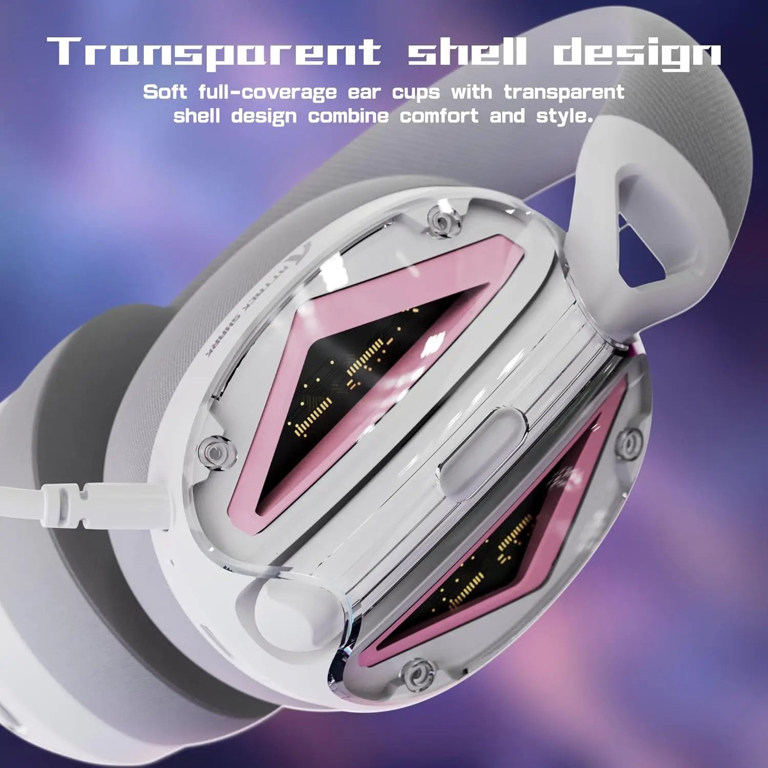 Attack Shark L60 Ultra-Light Tri-Mode Gaming Headset
