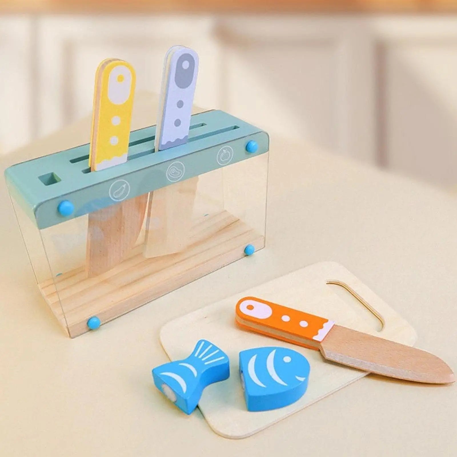 Kids Knife Set Toddlers Kitchen Tools