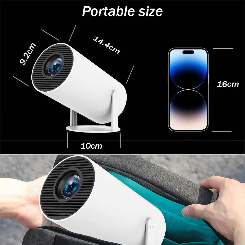 DITONG HY300 Plus Projector Android 4K 1280*720P Dual Wifi