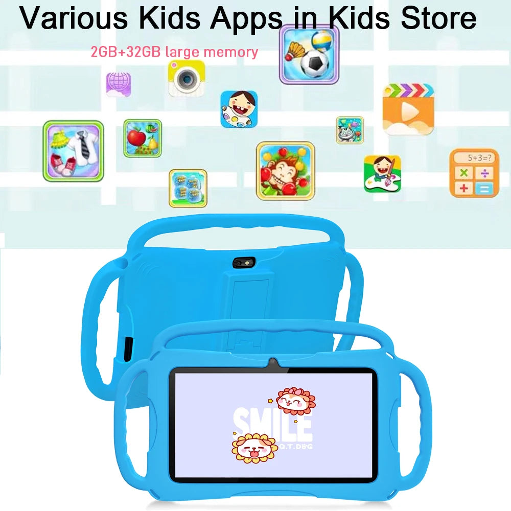 7 Inch Children's Android 5G WIFI 32GB Portable Mini Tablets