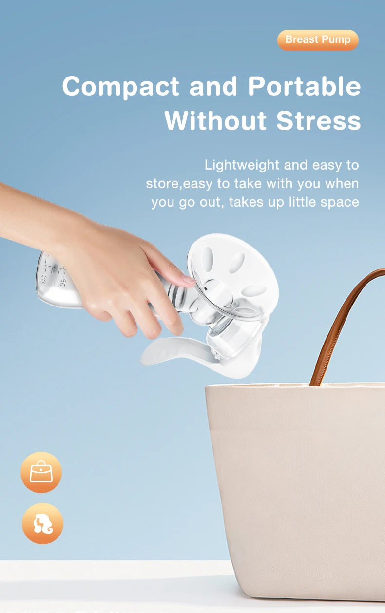 MAMIJOY  Breast Pump Baby Nipple Manual