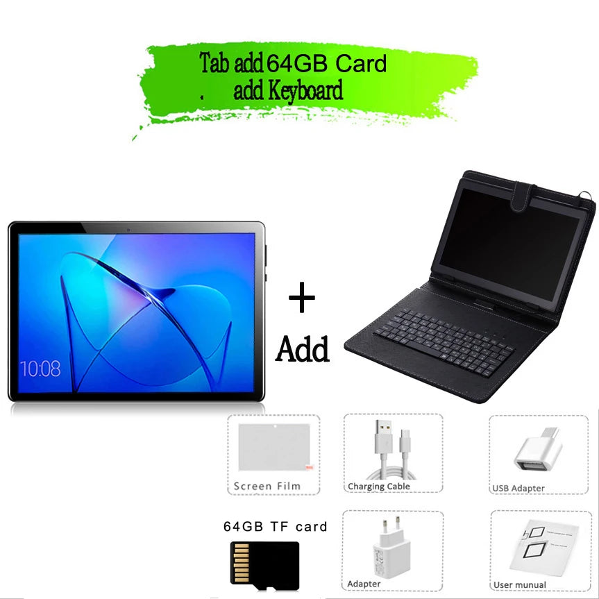 10.1 Inch Tablet Android 11  6GB RAM 128GB ROM 3G 4G