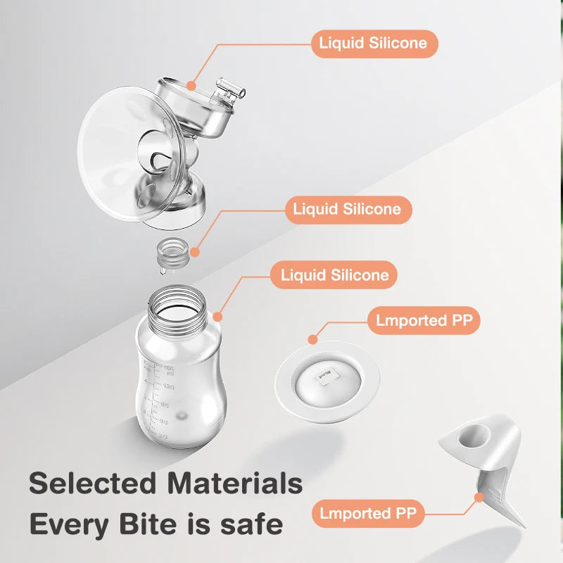 MAMIJOY  Breast Pump Baby Nipple Manual