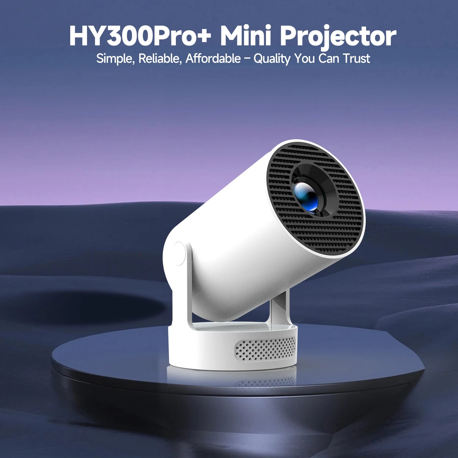 Magcubic Projector Android 11 4K 1280*720P HY300 Pro + Dual Wifi