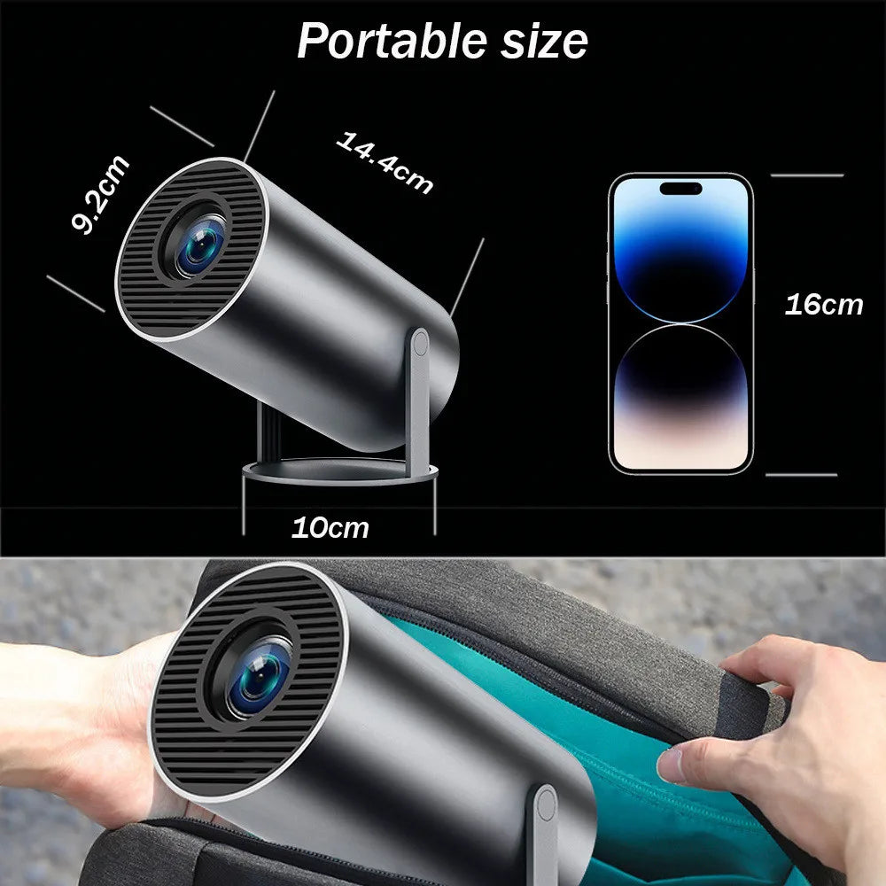 DITONG HY300 Plus HD Projector portatil 4K 1280x720P Android