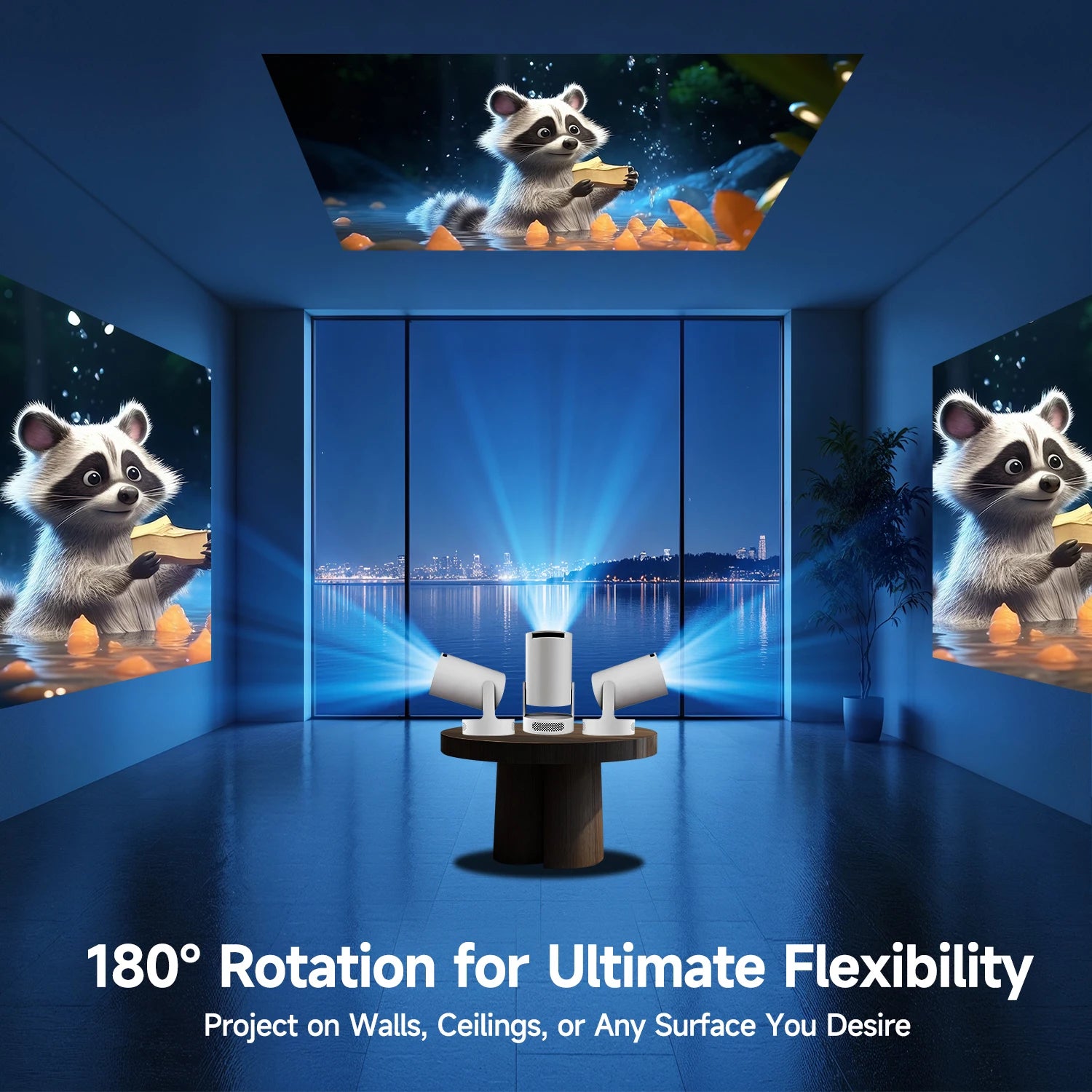 Magcubic HY300 Pro+: Your Smart 720P Home Cinema